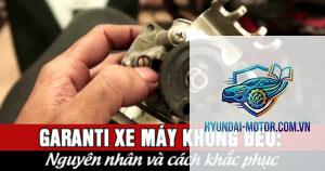 xe máy garanti yếu