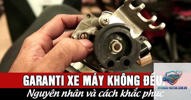 xe máy garanti yếu