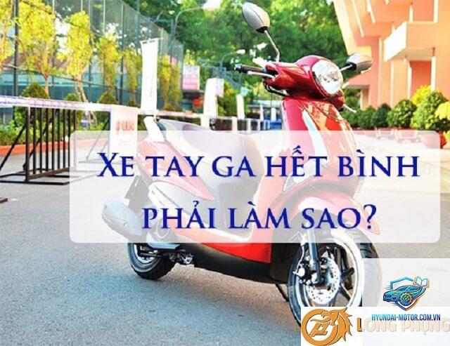 xe máy hết bình nhanh - Hình 3