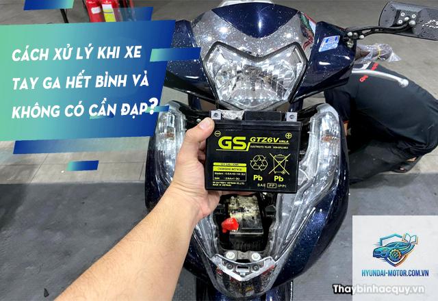 xe máy hết bình nhanh - Hình 4
