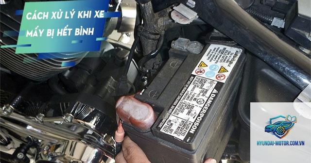 xe máy hết bình nhanh