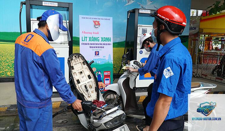 xe máy khó khởi động sau khi hết xăng - Hình 4