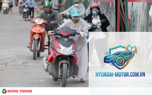 xe máy không đề được dù còn bình