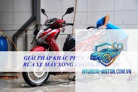 xe máy không đề được sau khi rửa xe - Hình 5