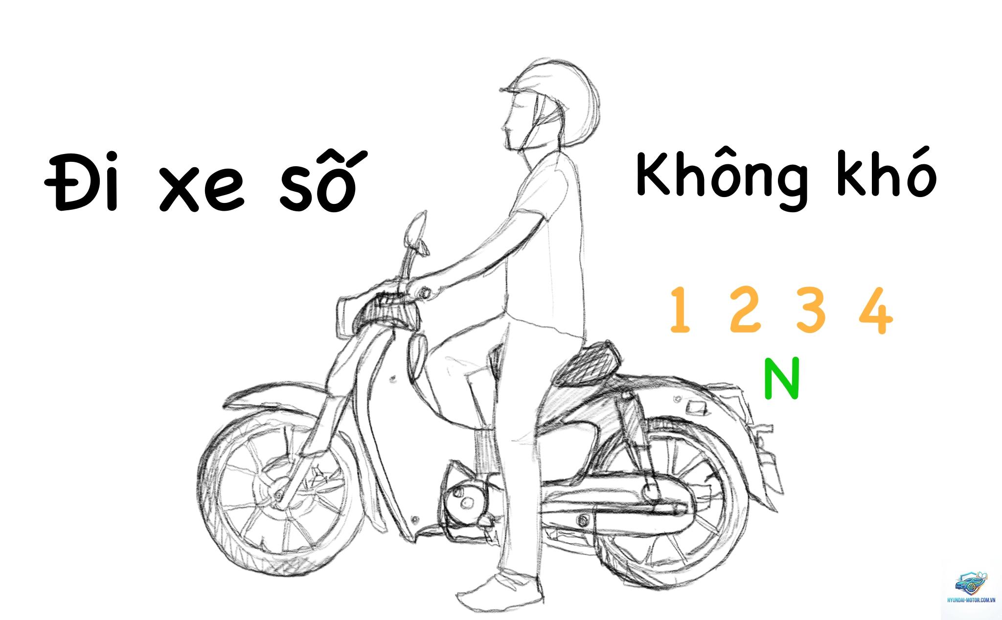 xe máy không lên số - Hình 1