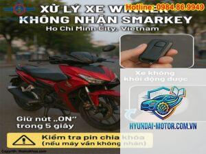xe máy không nhận smartkey