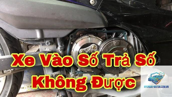 xe máy không vào được số