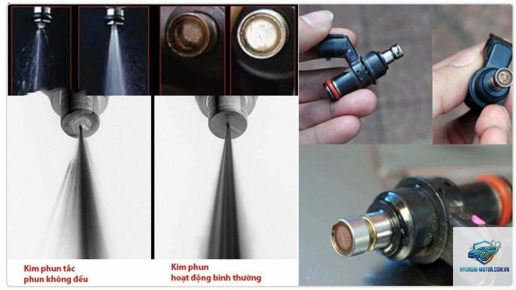 xe máy kim phun bị nghẹt