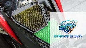 xe máy lọc gió bẩn có sao không
