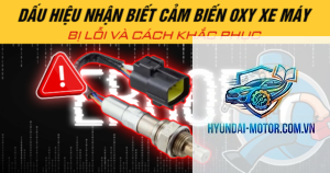 xe máy lỗi cảm biến oxy