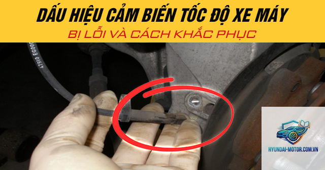 xe máy lỗi cảm biến