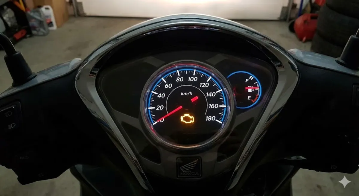 xe máy lỗi fi khi rửa xe - Hình 1