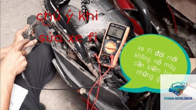 xe máy lỗi fi không nổ được máy - Hình 3