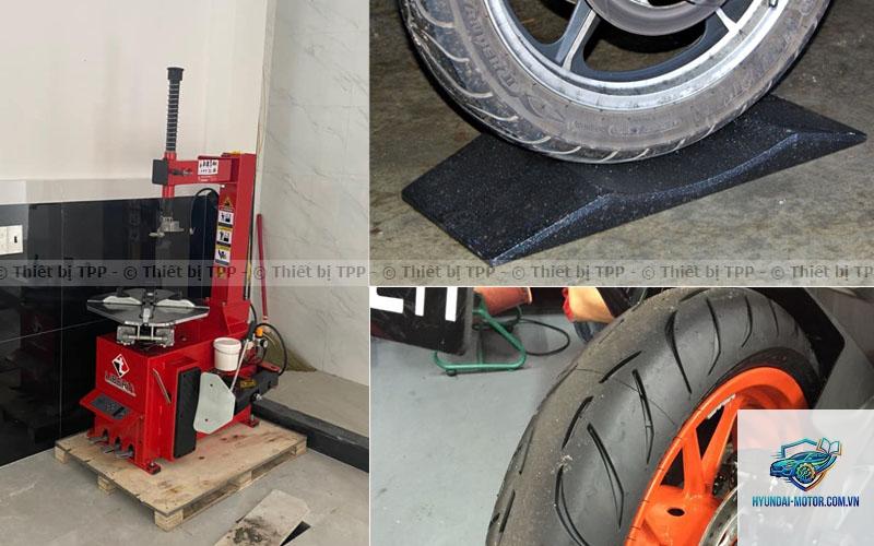 xe máy lốp bị đảo - Hình 3