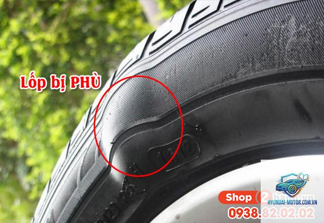 xe máy lốp bị phù - Hình 3