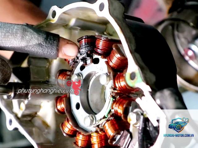 xe máy mâm lửa bị hỏng - Hình 5