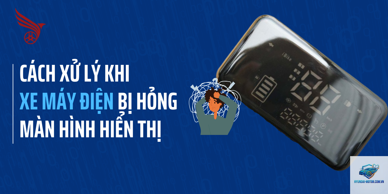 xe máy màn hình không hiển thị - Hình 1