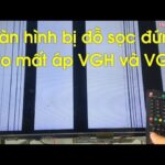 xe máy màn hình lcd bị sọc