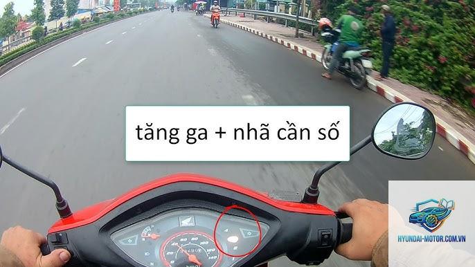 xe máy nhảy số khi chạy