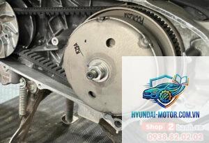 xe máy nồi sau bị mòn