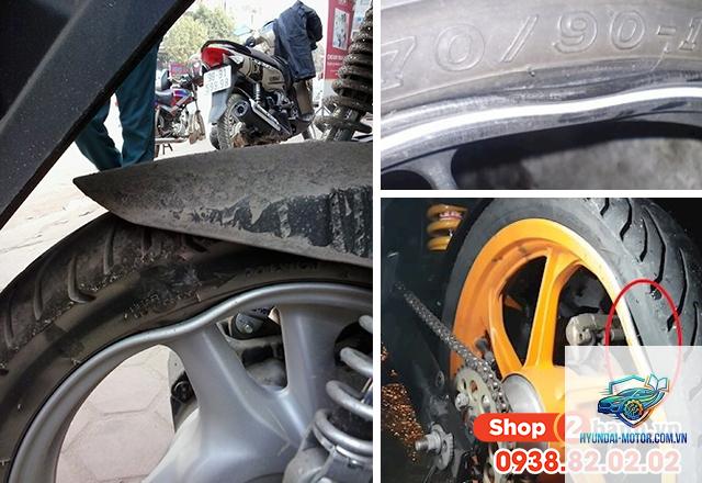 xe máy phanh bị rung - Hình 5