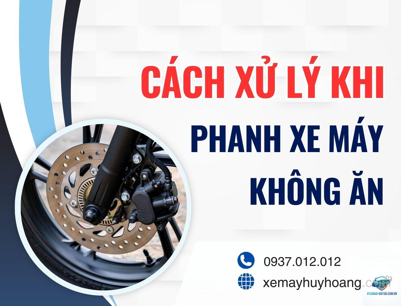 xe máy phanh không ăn khi chạy nhanh - Hình 4