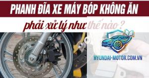 xe máy phanh trước không ăn