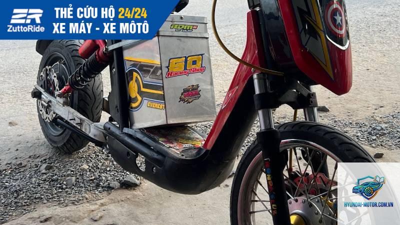 xe máy phát ra tiếng ù ù khi chạy nhanh - Hình 2