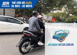 xe máy phát ra tiếng ù ù khi chạy nhanh
