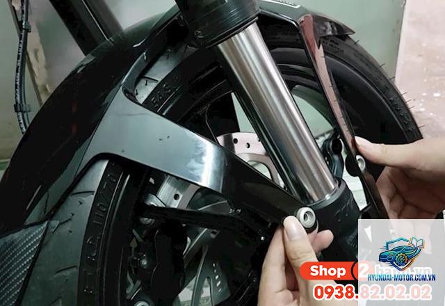 xe máy phuộc bị lệch - Hình 5