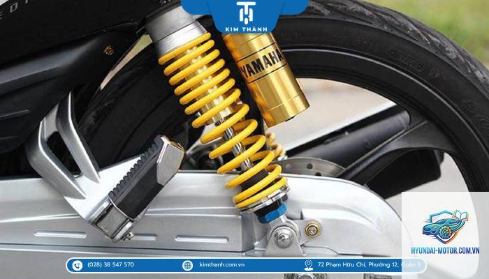 xe máy phuộc bị mềm