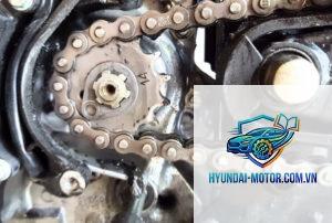 xe máy sên bị kêu
