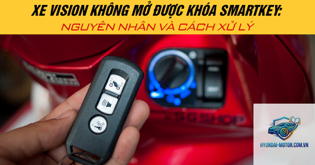 xe máy smartkey không mở được khóa