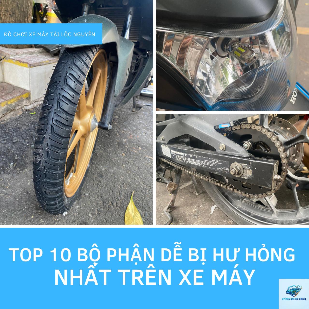 xe máy tiết chế bị hỏng - Hình 3