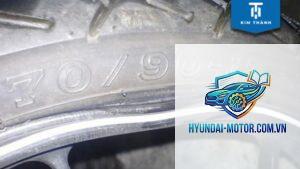 xe máy vành xe bị cong
