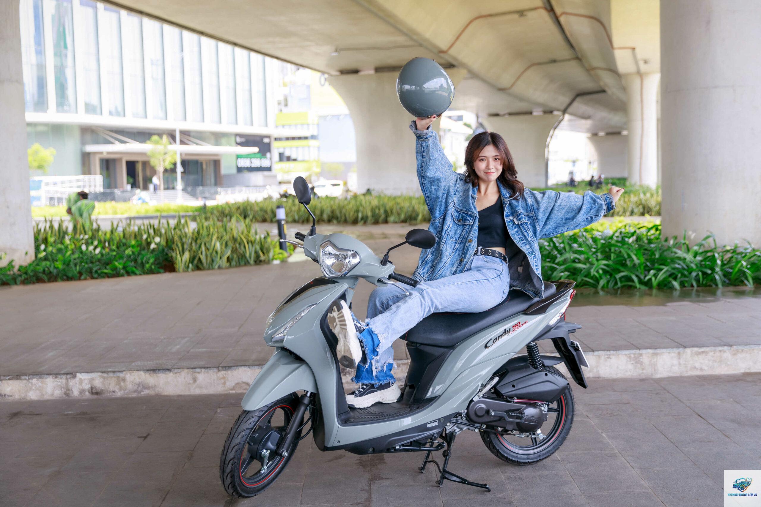 xe máy xe ga bị giật - Hình 4