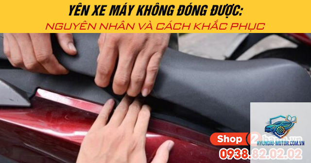 xe máy yên xe không mở được - Hình 3