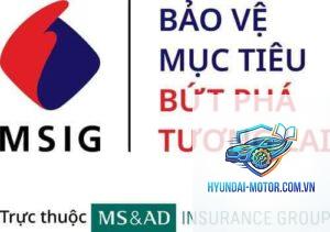 Bảo hiểm MSIG ô tô