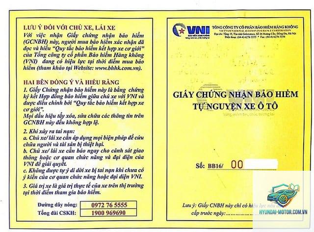 Bảo hiểm VNI ô tô - Hình 2