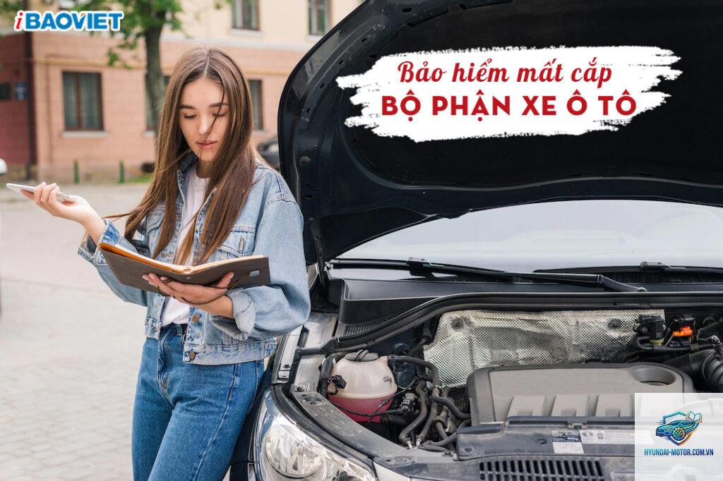 Bảo hiểm có đền khi mất cắp bộ phận xe không