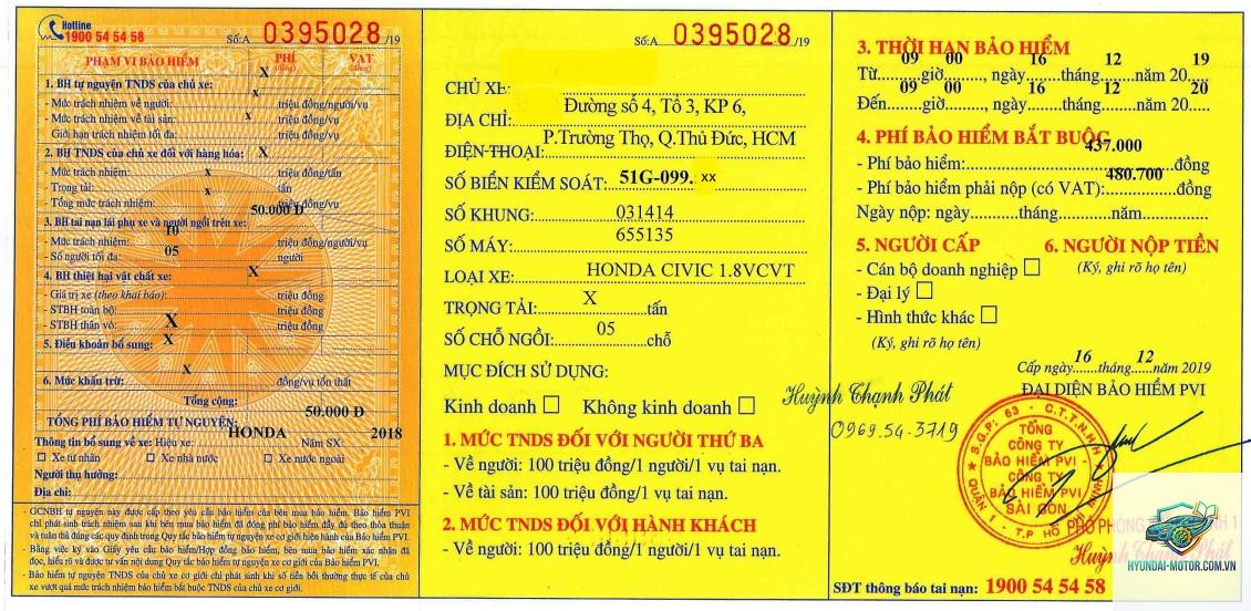 Bảo hiểm xe cho thuê - Hình 3