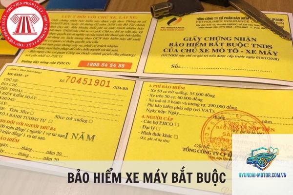 Bảo hiểm xe máy bắt buộc giá bao nhiêu - Hình 2