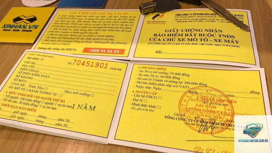 Bảo hiểm xe máy bắt buộc - Hình 1