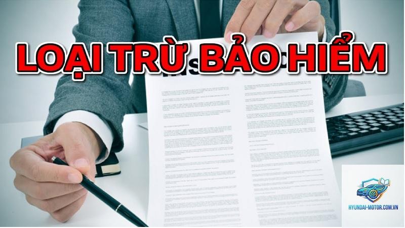 Điều khoản loại trừ bảo hiểm ô tô - Hình 4
