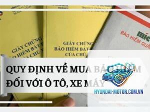 Đổi chủ xe có phải mua bảo hiểm mới không