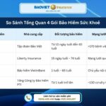 So sánh Liberty vs Bảo Việt: Đâu là lựa chọn bảo hiểm tốt nhất cho bạn? Liberty vs Bảo Việt