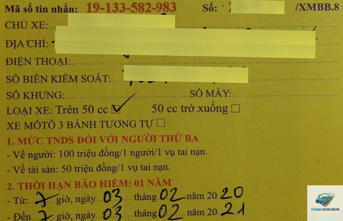 Sai số khung số máy trên bảo hiểm - Hình 2