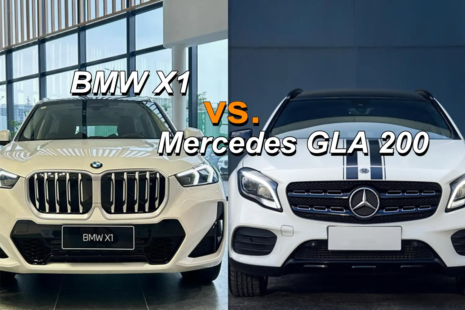 So sánh BMW X1 và Mercedes GLA - Hình 2