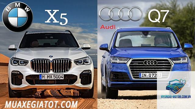 So sánh BMW X5 và Audi Q7