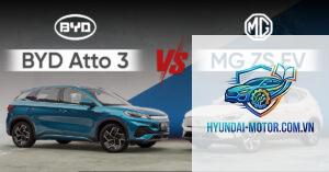 So sánh BYD Atto 3 và MG ZS EV